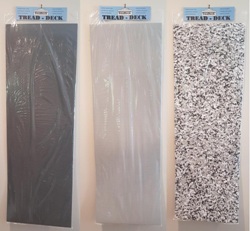 TREADECK 1500 x 500 X 5mm LIGHT GREY
PEEL BACK THE PAPER AND STICK TO ANY NON-POROUS SURFACE.